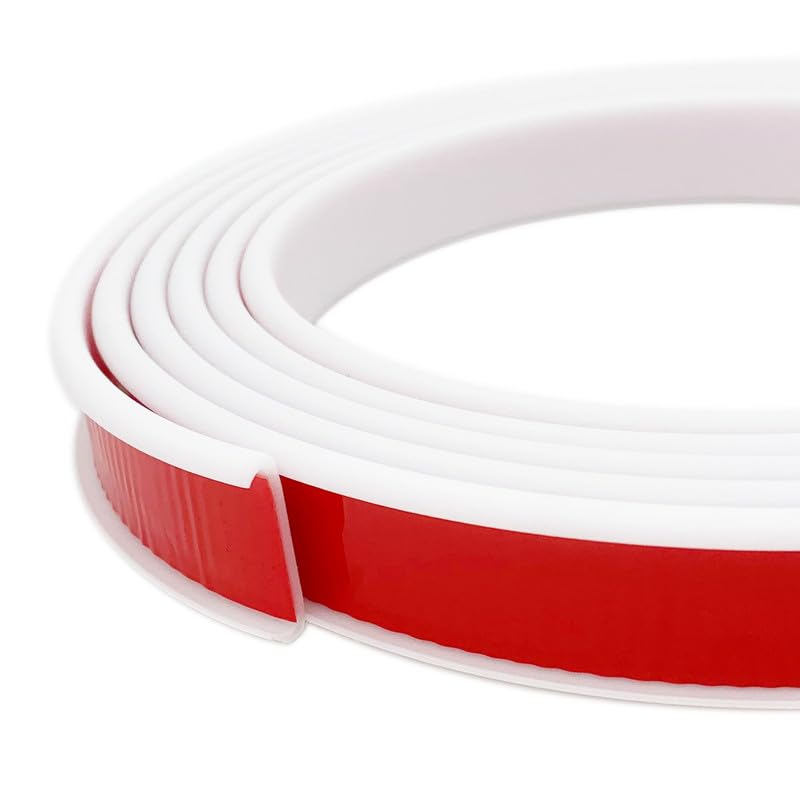 Aroilder U-Shape Plywood Edge Banding (White, 2-1/4inch (20Ft)) - Image 1